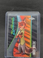 2025 Topps Chrome Disney Nick Wilde Zootopia #ZI-5