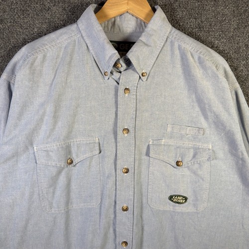 Vintage land rover shirt mens - vintage,