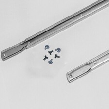 2x 117228 - 8x 117327 - telescopic bar holder bed IKEA Malm Hemnes with screws