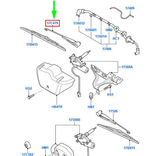 Ford transit mk3 rear left - transit,