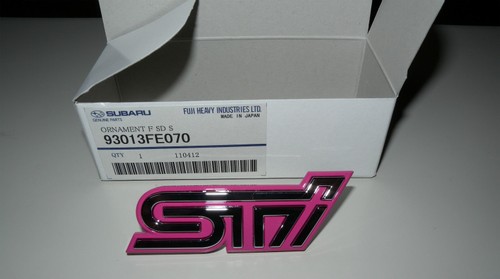 Subaru impreza wrx sti - wrx, pink