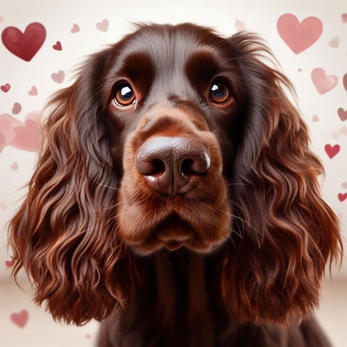 Luxury brown cocker spaniel - luxury,