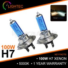 H7 100W Hid White Xenon Halogen Bulbs 12V Premium Upgrade 5000K 6000K HYUNDAI