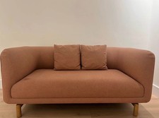2 seater sofas used, pink