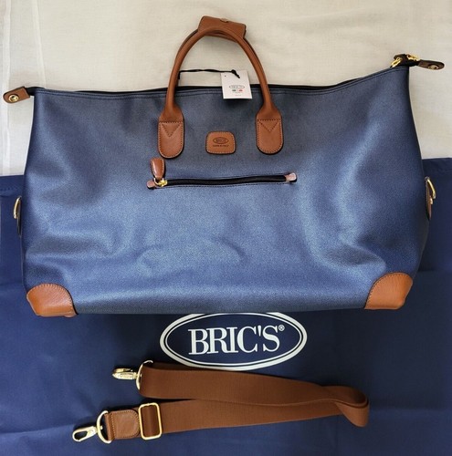 Brics blue tobacco leather - blue,