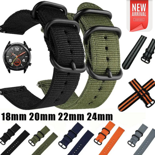 Watch strap band nylon nato - strap,