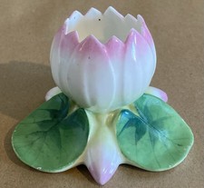 Antique Grainger Worcester Porcelain Lily Pad Bud Flower Vase c1900’s
