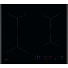 AEG TN64IA04FB Series 5000 60 cm Electric Induction Hob 4 Zones With Hob2Hood