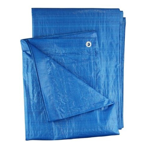 Blue waterproof tarpaulin - waterproof,