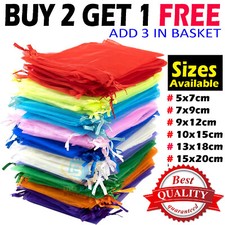 25 & 50 Organza Bags Wedding