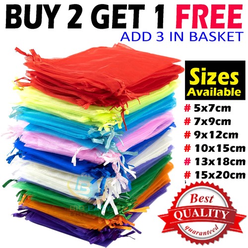 Organza bags wedding - 50,
