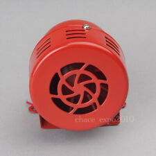 Car Truck Driven Air Raid Siren Horn Alarm Loud Sound Fire Security Rescue Red