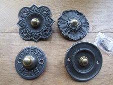 Antique iron Cast iron Rustic Door Bell Push vintage old Victorian style Antique