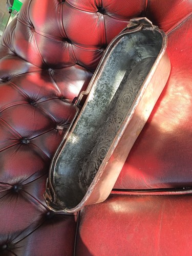 Antique copper patterned tin - copper,
