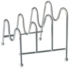  Saucepan Lid Holder Pots and Pans Drying Stand Kitchen Organizer Rack