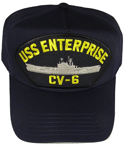 Uss enterprise hat - cv-6, cap