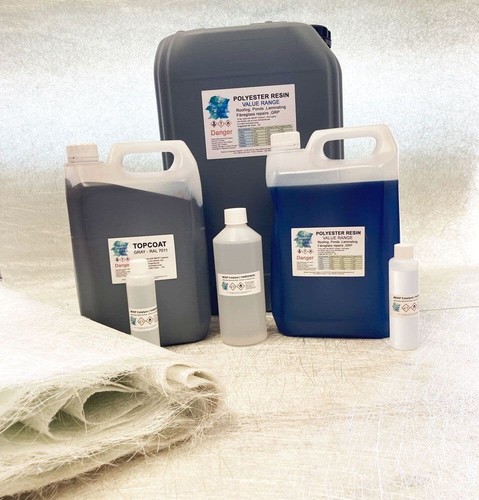Fibreglass roofing kit 450g - kit, 1