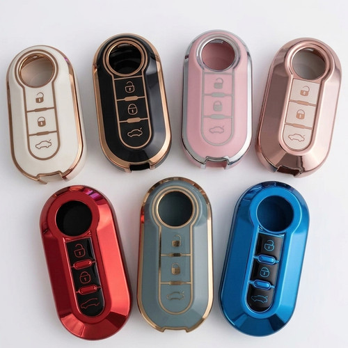 Flip key cover case for - case, fiat