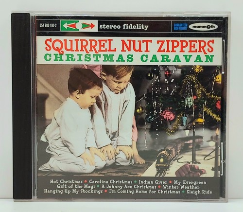 Christmas caravan squirrel - christmas,