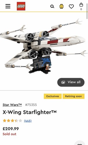 Lego star wars ucs - lego, 75355