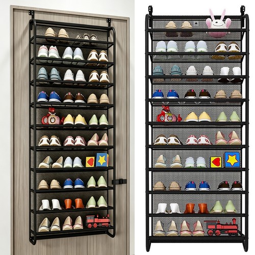 Pair shoe rack - rack, door