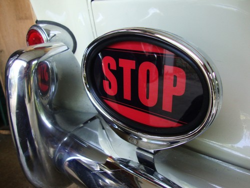 Stop light sign illuminated - light,
