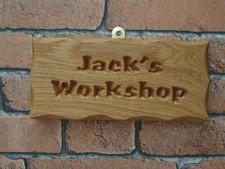 Personalised Wooden House Name