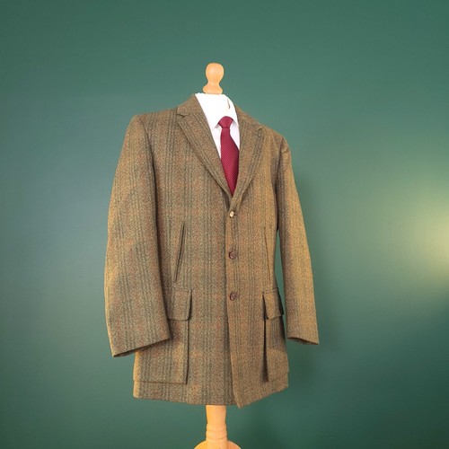 John brocklehurst tweed blazer - tweed,