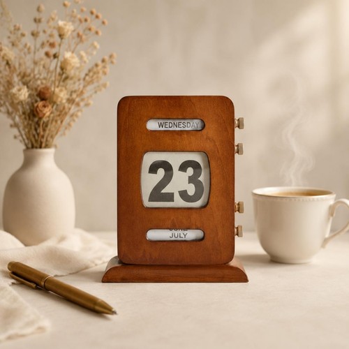 Retro perpetual calendar - retro,