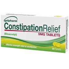 Galpharm Bisacodyl Constipation Relief Tablets 5mg Laxative Entrolax Multi Pack