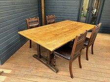 Antique refectory table solid - antique,