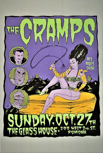Cramps poster print - cramps,