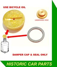 ROUND "USE BICYCLE OIL" DAMPER