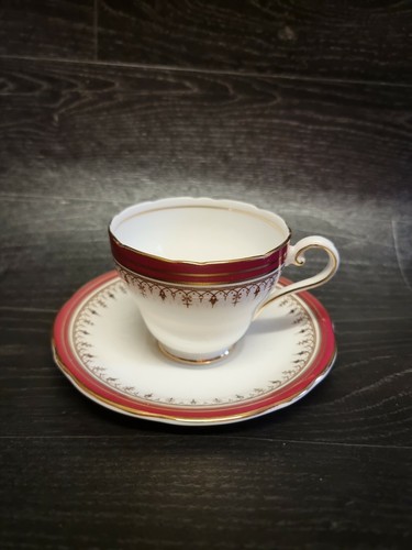 Aynsley china durham red wavy - china,