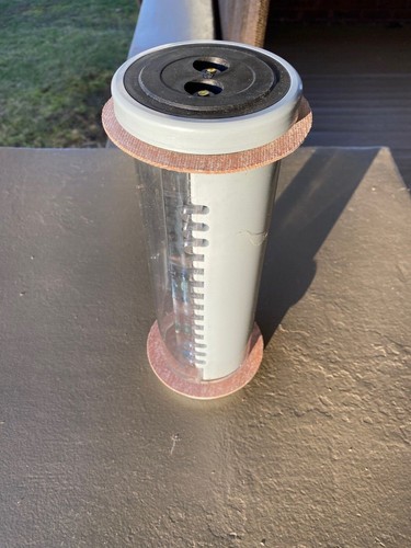 Banking canister tube carrier - canister,