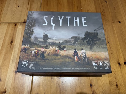 Scythe board game - scythe, in