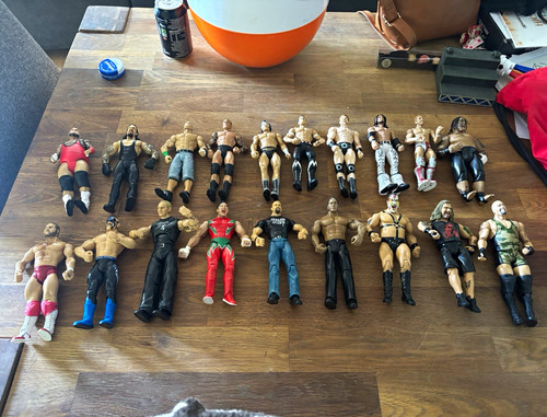 Wwe mixed lot wrestling action - mixed,