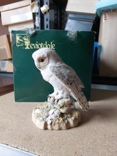 Teviotdale Large Snowy Owl Ornament / Figurine 1988 Rare