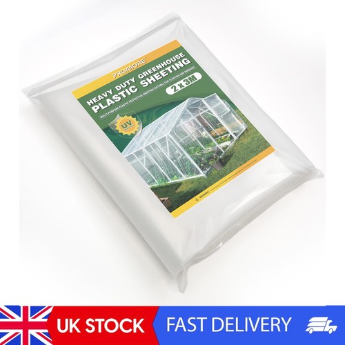 2x3m clear polythene sheeting - clear,
