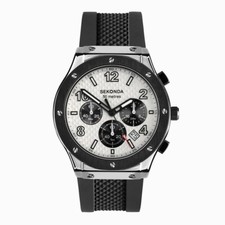 Sekonda Watch 30256 Mens Titan Sports Chronograph Silicone Strap RRP £79.99