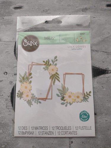 Sizzix thinlits geo floral - sizzix,