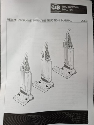Commercial vacuum cleaner sebo - commercial,
