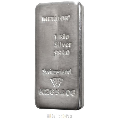 Second hand 1kg silver bar - 1kg,