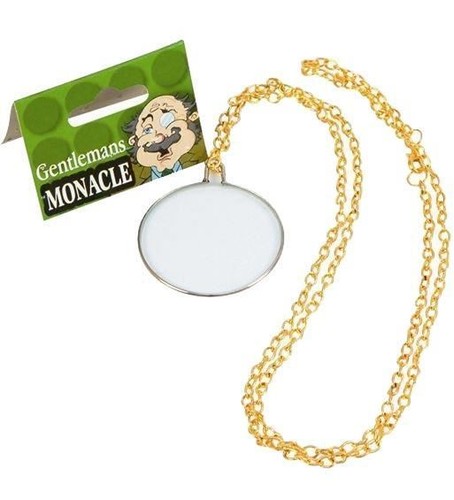 Gentleman monocle chain - monocle,