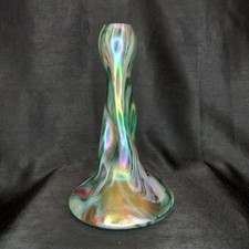 RINDSKOPF LOETZ KRALIK TWISTED IRIDESCENT BOHEMIAN ART NOUVEAU ART GLASS VASE