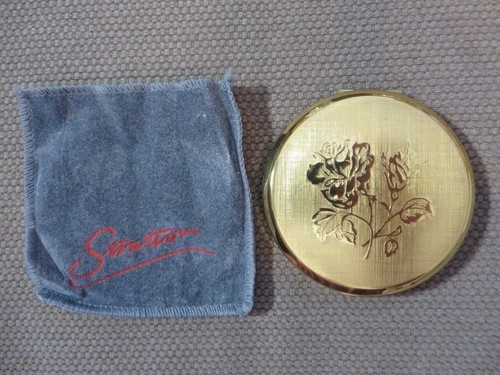 Vintage stratton gold tone - gold,