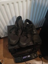 Palladium White Canvas Shoes Size UK 12