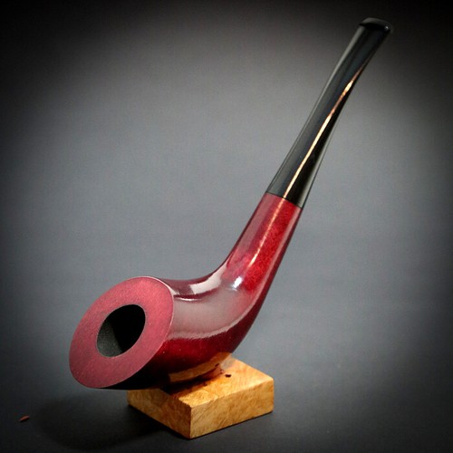Wooden tobacco smoking pipe - ,