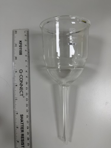 Sintered glass funnel - sintered,