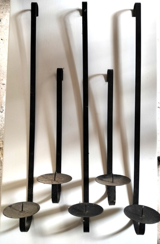 Wall mounted candle stick - 5,